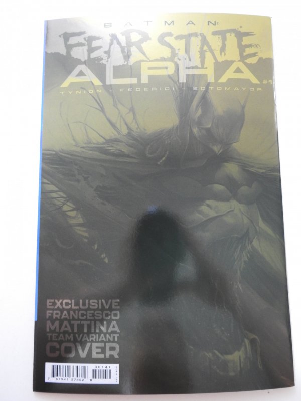 Batman: Fear State Alpha #1 Variant Cover (2021)