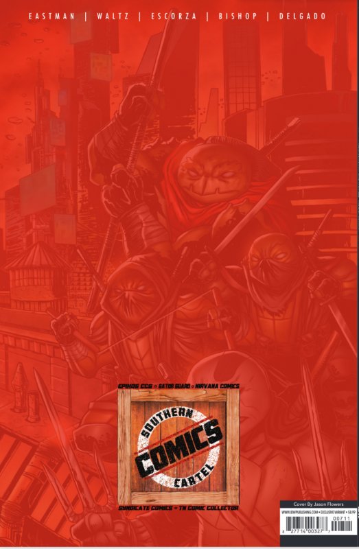 TMNT The Last Ronin II Re-Evolution #2 2024 Jason Flowers Exclusive Variant IDW