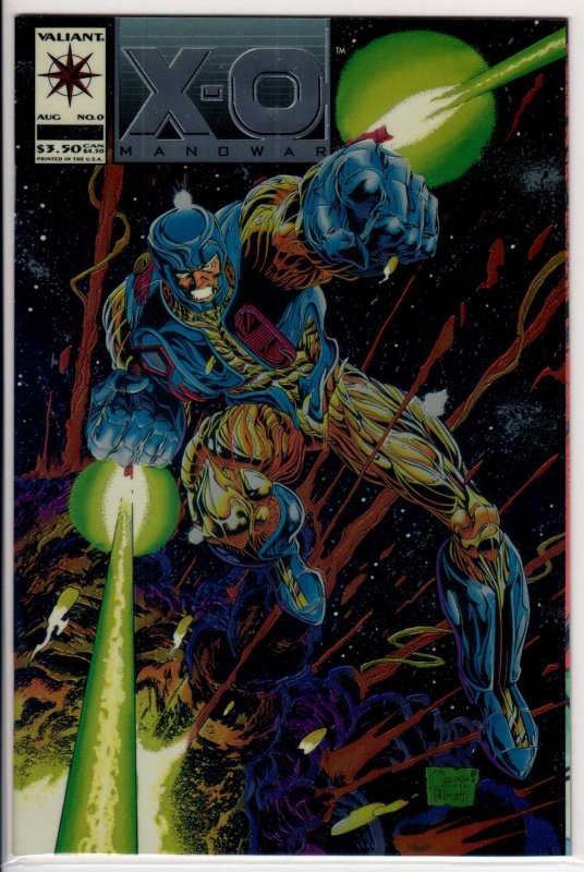 X-O Manowar #0 (1993) 9.8 NM/MT