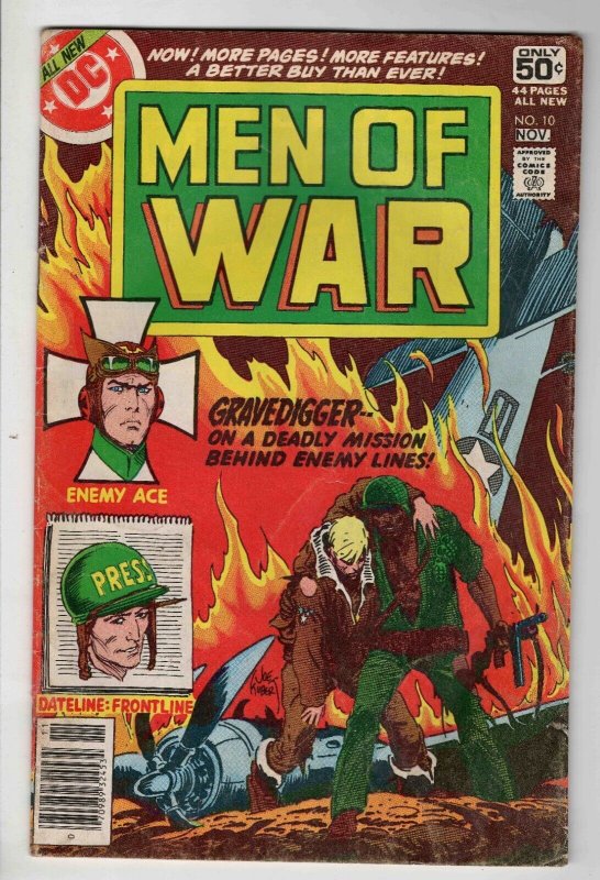 Men of War #10 VINTAGE 1978 DC Comics