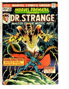Marvel Premiere # 14 FN Comic Book Feat. Dr. Strange Avengers Defenders J276