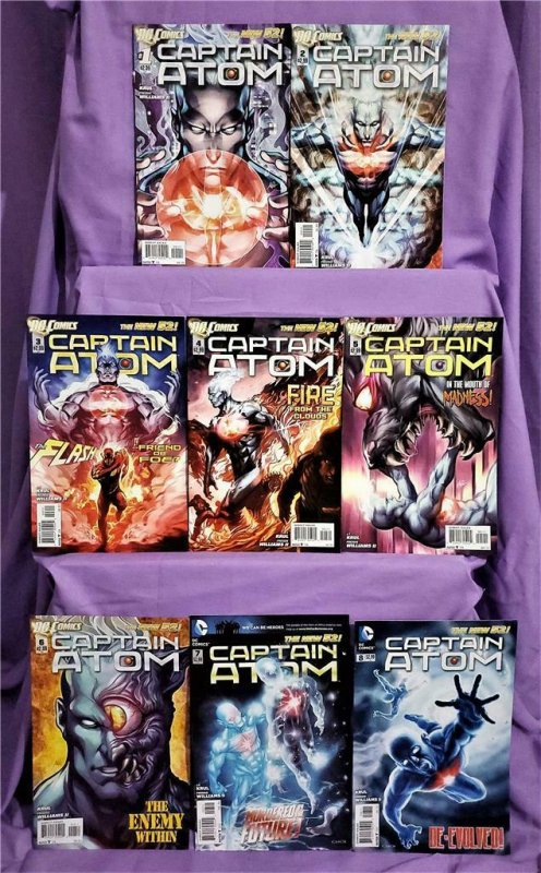 DC New 52 CAPTAIN ATOM #1 - 8 J T Krull Freddie Williams II (DC, 2011)!