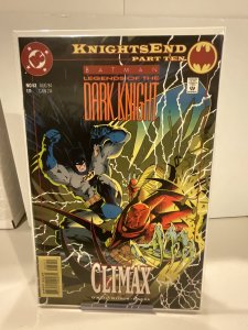 Batman: Legends of the Dark Knight #63  Knightsend!  9.0 (our highest grade)
