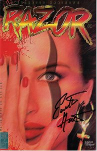 Razor #8 1994 Signed by Everette Haresoe London Night Studios EB204