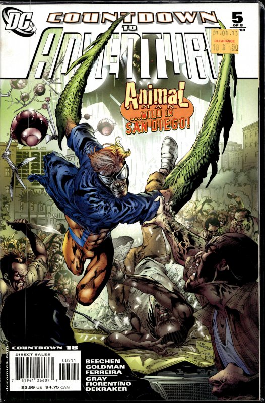 Countdown to Adventure #5 (2008) Animal Man