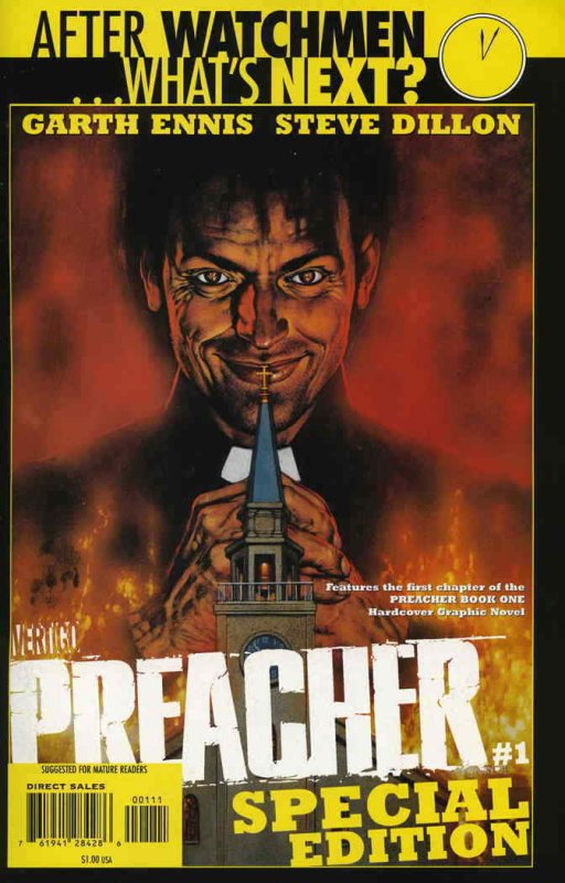 Preacher #1 (2nd) FN; DC/Vertigo | we combine shipping 