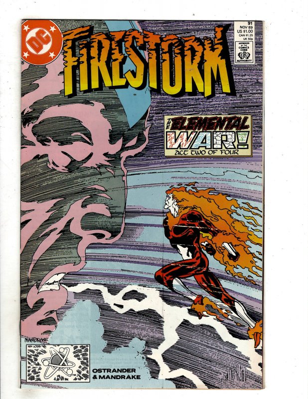 Firestorm, the Nuclear Man #91 (1989) YY7