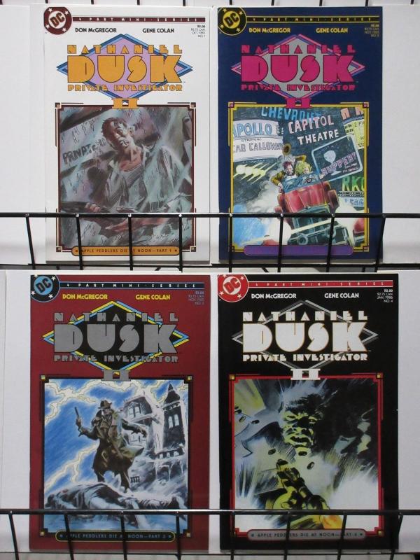 NATHANIEL DUSK II 1-4  Colan PULP FICTIONTHE SET!