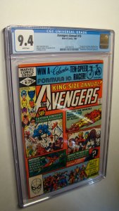 AVENGERS ANNUAL 10 *CGC 9.4 WHITE PAGES* 1ST ROGUE MADELYN PRYOR APPEARANCE 