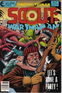 Eclipse Comics! Scout: War Shaman! Issue #11!