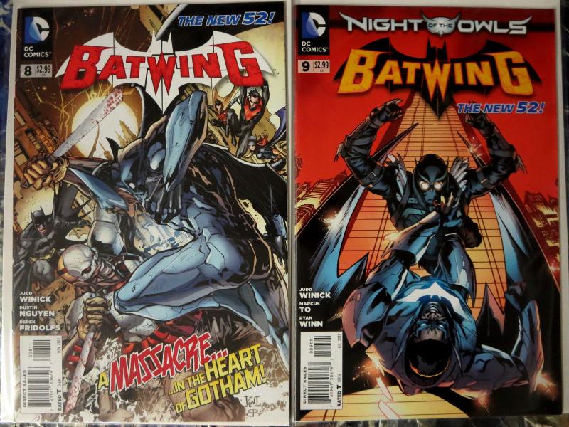 BATWING 0-18 New 52 (2011-2013) 19 diff DC Comics books Batman Judd Winick