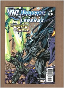 DC Universe Online Legends #24 DC Comics 2011 Batman Superman Wonder Woman NM-