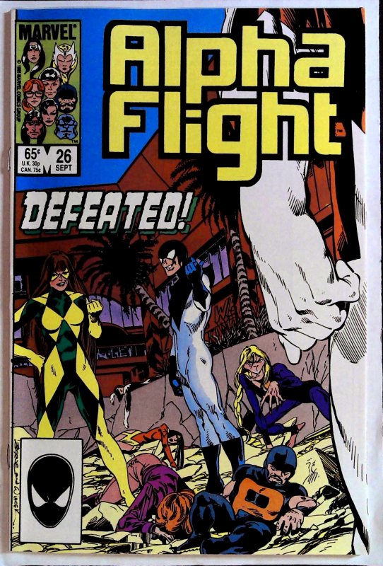 Alpha Flight #26 (1985)