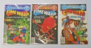Time Warp set #1 to #5 - see pics - 7.0 to 8.0 - 1979 to 1980