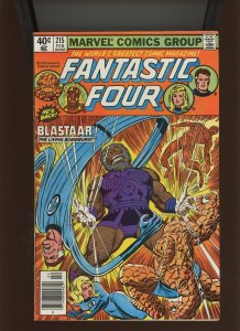 (1980) Fantastic Four #215: BRONZE AGE! NEWSSTAND COPY! BLASTAAR! (7.5)