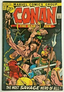 CONAN THE BARBARIAN#12 FN/VF 1971 MARVEL BRONZE AGE COMICS