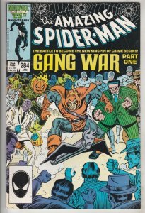 Amazing Spider-Man #284 (Jan-87) NM- PRICE DROP! Gang-War Hobgoblin Hammer Head!
