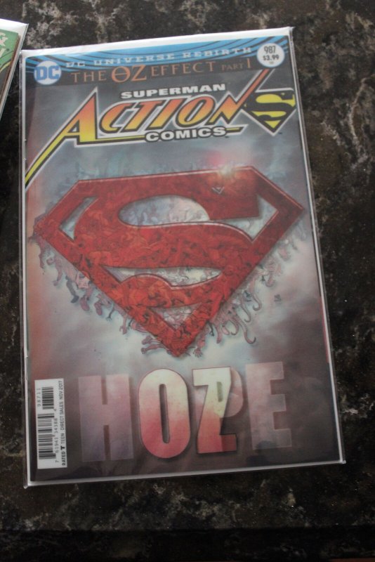 Action Comics #987 (DC, 2017) Condition: NM+ or Better Lenticular Cover