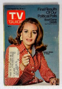 TV Guide 12/30/1972 Barbara Walters VG