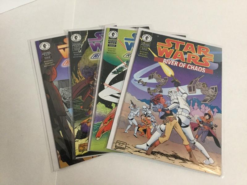 Star Wars River Of Chaos 1-4 Lot Set Run Nm Near Mint Dark Horse A32