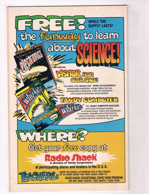 Story Of Electronics FN Radio Shack Visitor From Outer Space Comic Book DE34