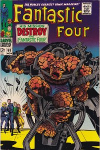 Fantastic Four #68 VF TO VF+