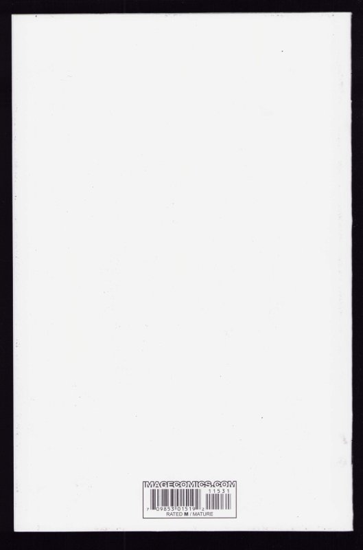 The Walking Dead #115 - Blank Variant Cover w/ Merle Dixon Sketch (9.2 ob) 2013