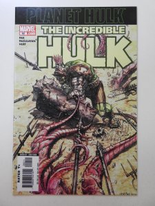 The Incredible Hulk #92 Begin: World War Hulk! NM Condition!