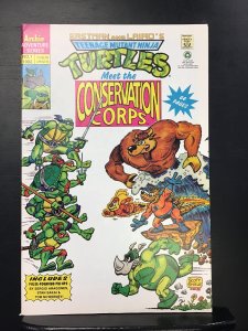Teenage Mutant Ninja Turtles meet the Conservation Corps  (1992) VF/nm
