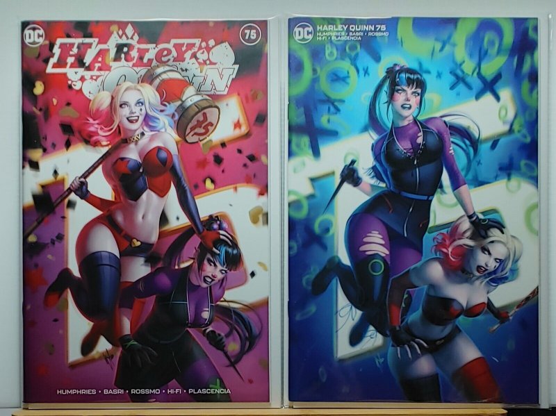 Harley Quinn #75 Warren Louw Super-Hot Book Set Clean NM (2020) Very Limited!