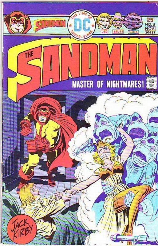 Sandman, the Jack Kirby #5 (Nov-75) FN/VF+ High-Grade Sandman