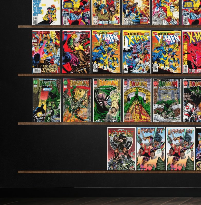 Huge Lot 140+ Comics with The Uncanny X-Men, Prophet, The Black Hood & More!