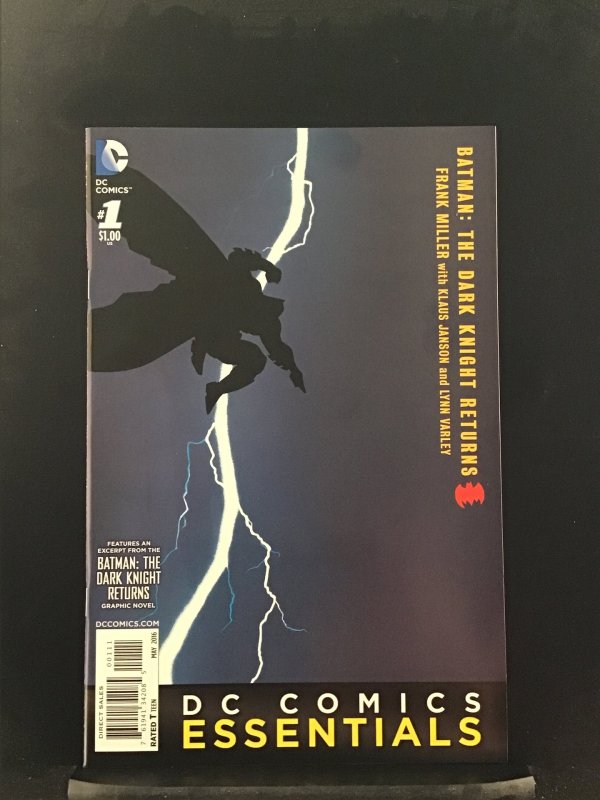 Batman: The Dark Knight #1 DC Essentials Cover (1986) Batman [Key Issue]