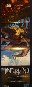 HINTERKIND WAKING WORLD  Promo Poster, 11 x 34, 2013, VERTIGO Unused 513