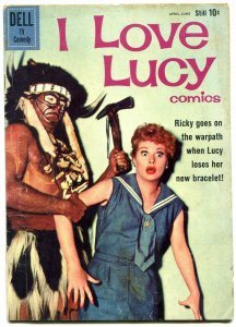 I Love Lucy #27 1960- Dell Comics- Lucille Ball photo cover VG 