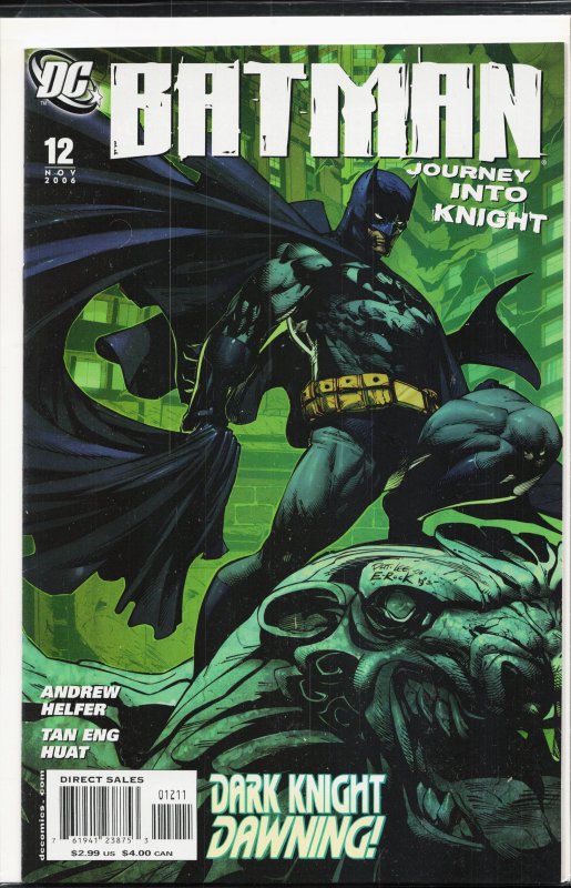 Batman: Journey Into Knight #12 (2006) Batman