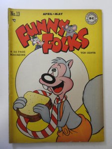 Funny Folks #13 (1948) FN+ Condition!