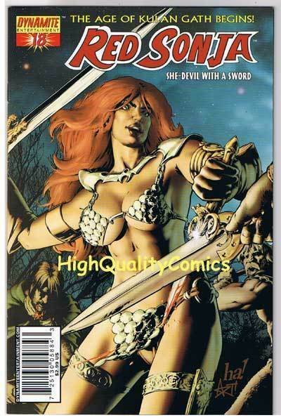 RED SONJA #18, NM-, Gene Ha cv, Robert E Howard, 2005, more RS in store