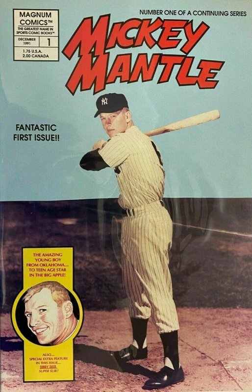 Mickey mantle #1 8.0 VF (1991)