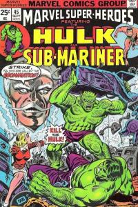Marvel Super-Heroes (1967 series) #45, Good+ (Stock photo)