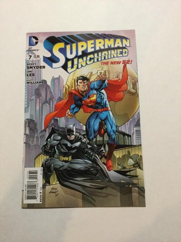 Superman Unchained 7 Variant NM Near Mint