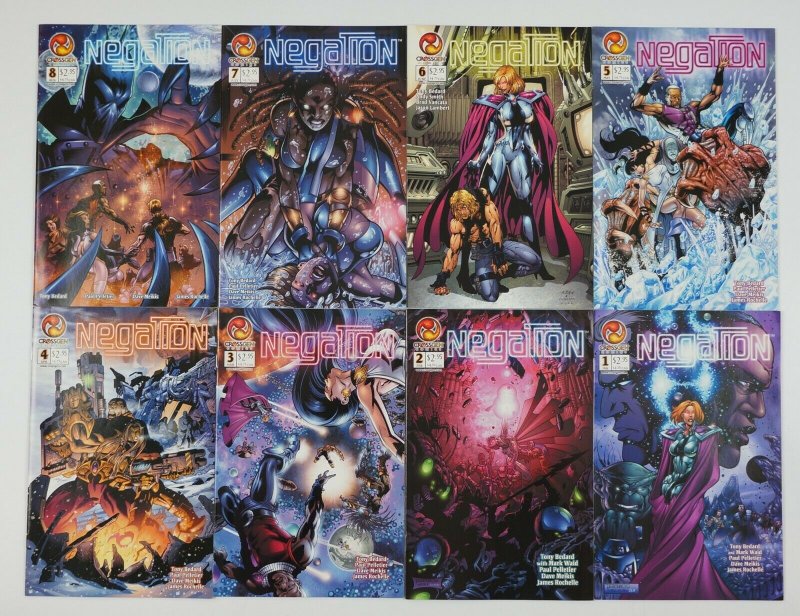 Negation #1-27 VF/NM complete series + prequel + lawbringer + war #1-2 mark waid