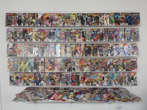 Huge Lot 210+ Comics W/ Batman, Superman, X-Men, +More! Avg FN Condition!