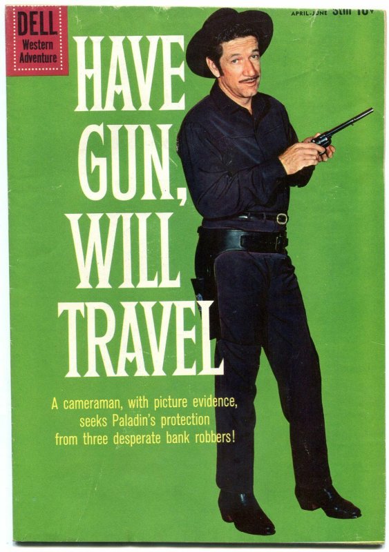 Have Gun Will Travel #5 1960- DELL TV WESTERN COMIC- Richard Boone G+