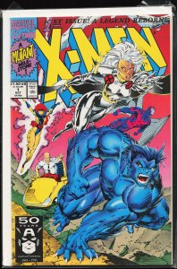 X-Men #1 Storm and Beast Cover (1991) X-Men [Key Issue]