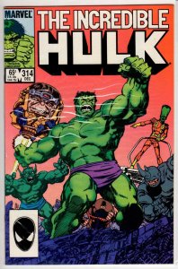 The Incredible Hulk #314 (1985) 9.4 NM