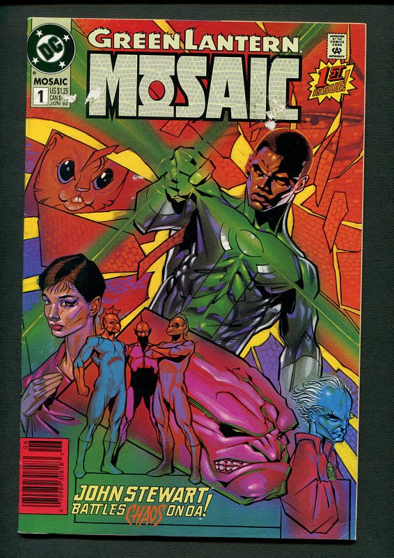 Green Lantern Mosaic #1 #2 (SET)  FN/VFN  /  June 1992