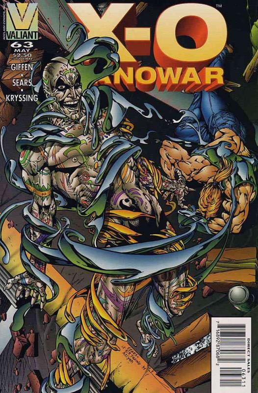 X-O Manowar #63 FN ; Valiant