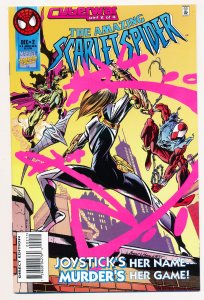 Amazing Scarlet Spider (1995) #1-2 VF and Scarlet Spider (1995) #1-2 VF/NM