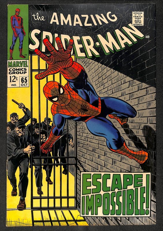 Amazing Spider-Man #65 FN- 5.5 Marvel Comics Spiderman